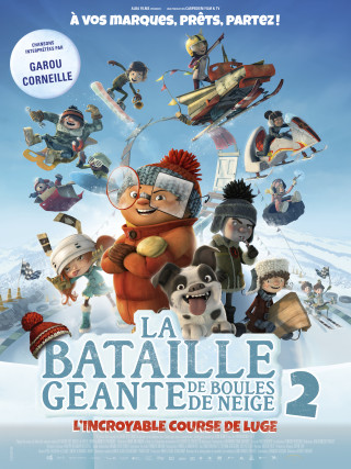 La Bataille géante de boules de neige 2, l'incroyable course de luge La Bataille géante de boules de neige 2, l'incroyable course de luge