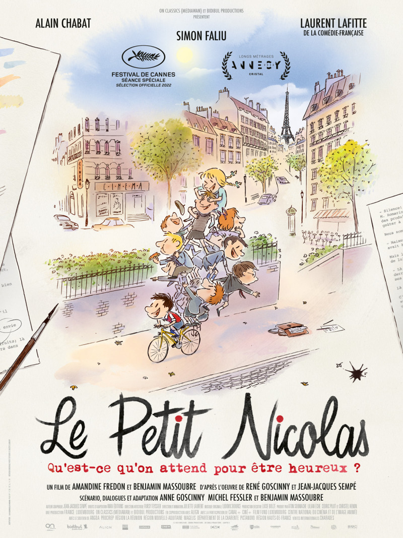 Affiche du film Le Petit Nicolas – Qu’est-ce qu’on attend pour être heureux ?