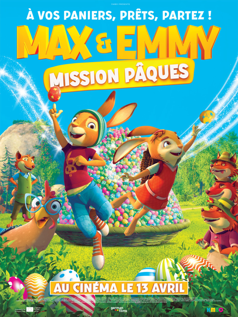 Affiche du film Max et Emmy : Mission Pâques