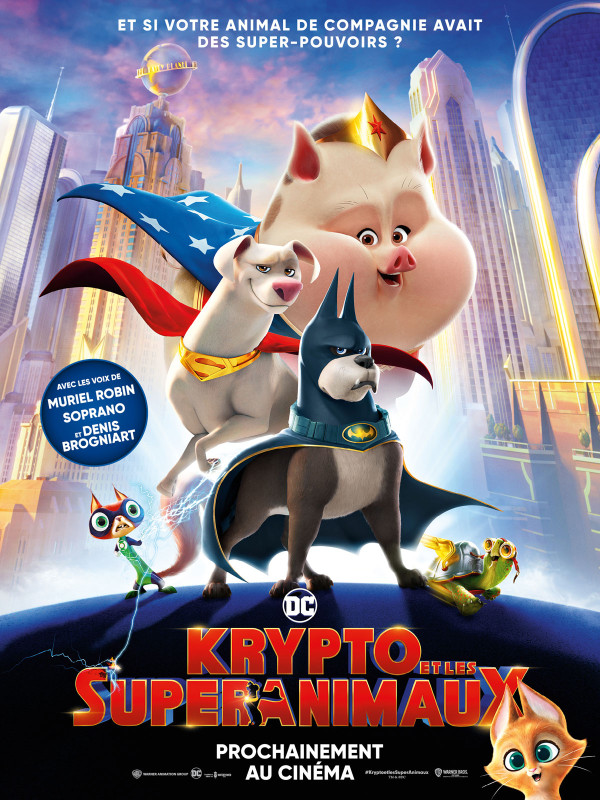 Affiche du film : Krypto et les Super-Animaux