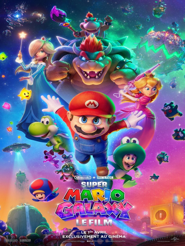 Affiche du film : Super Mario Galaxy Le Film