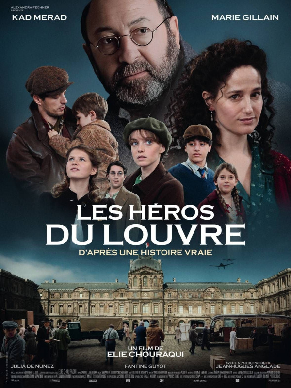 Affiche du film : Les Héros du Louvre