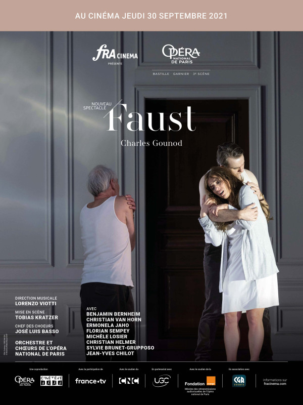 Affiche du film : Faust (Opéra de Paris-FRA Cinéma)