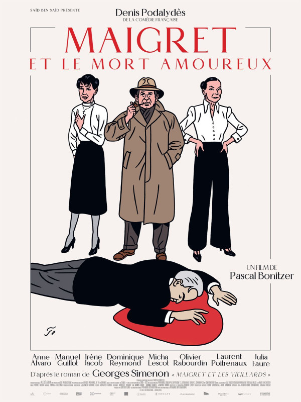 Affiche du film : Maigret et le mort amoureux
