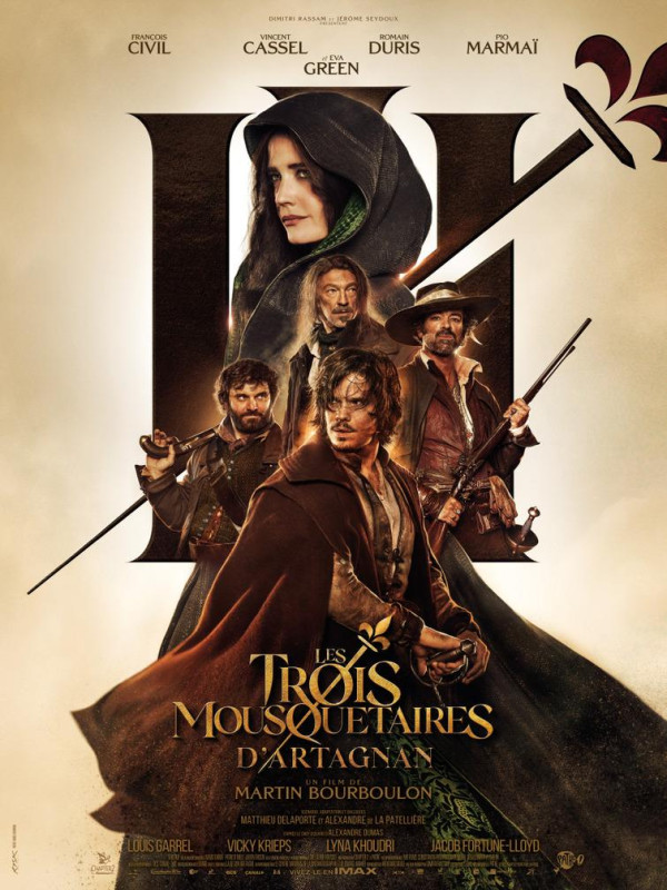 Affiche du film : Les Trois Mousquetaires - D'Artagnan