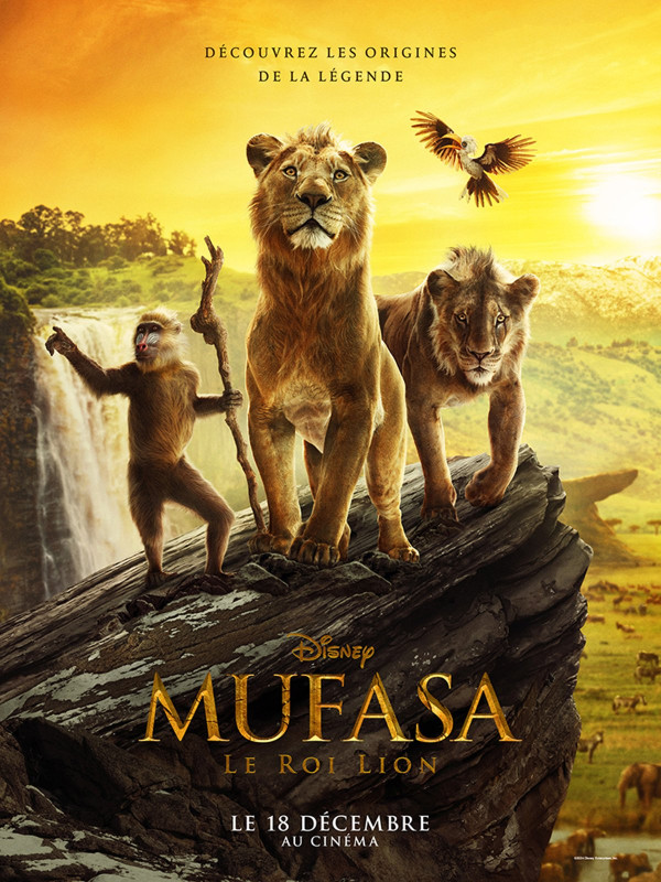 Affiche du film : Mufasa : Le Roi Lion