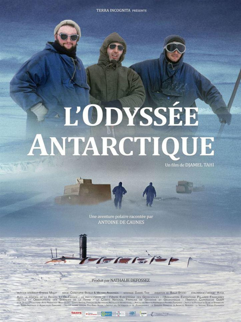 Affiche du film L’Odyssée antarctique