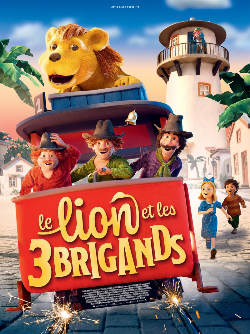 Vignette du film Le Lion et les trois brigands