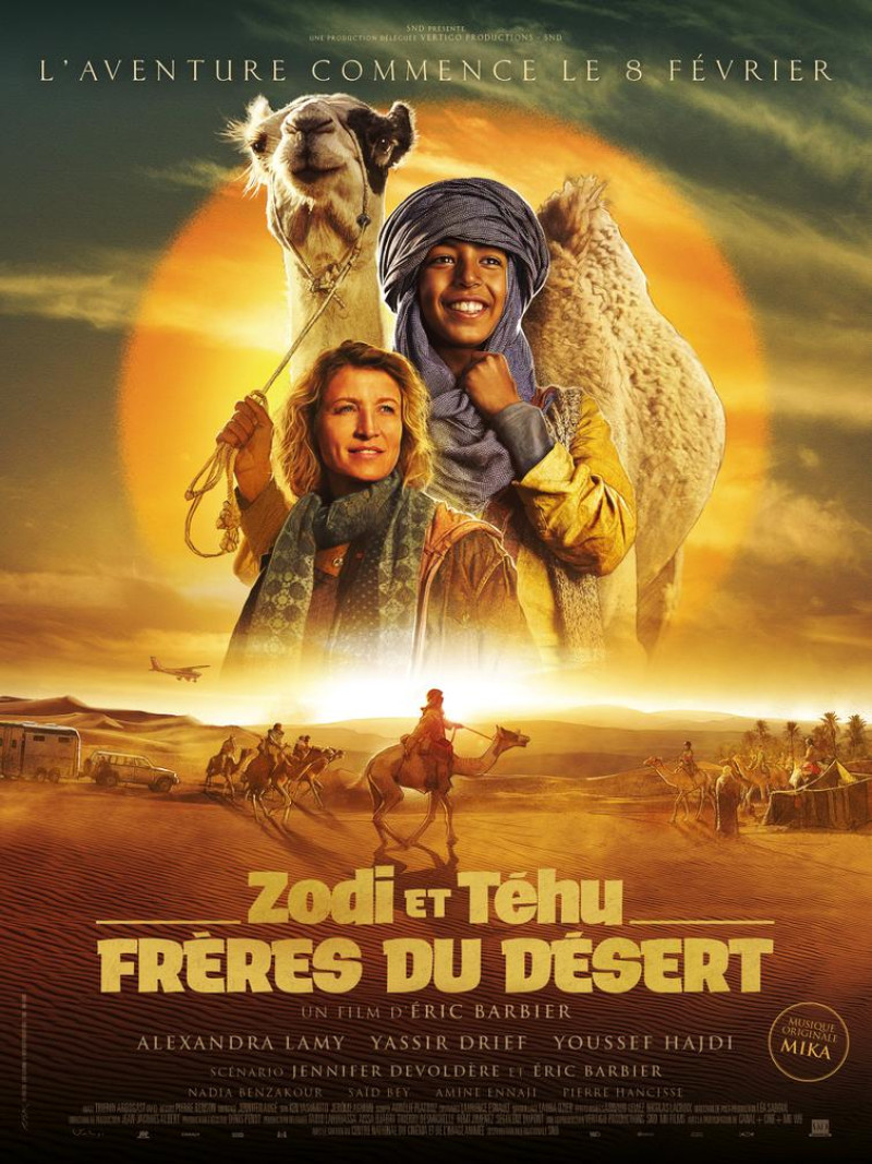 Affiche du film Zodi et Téhu, frères du désert