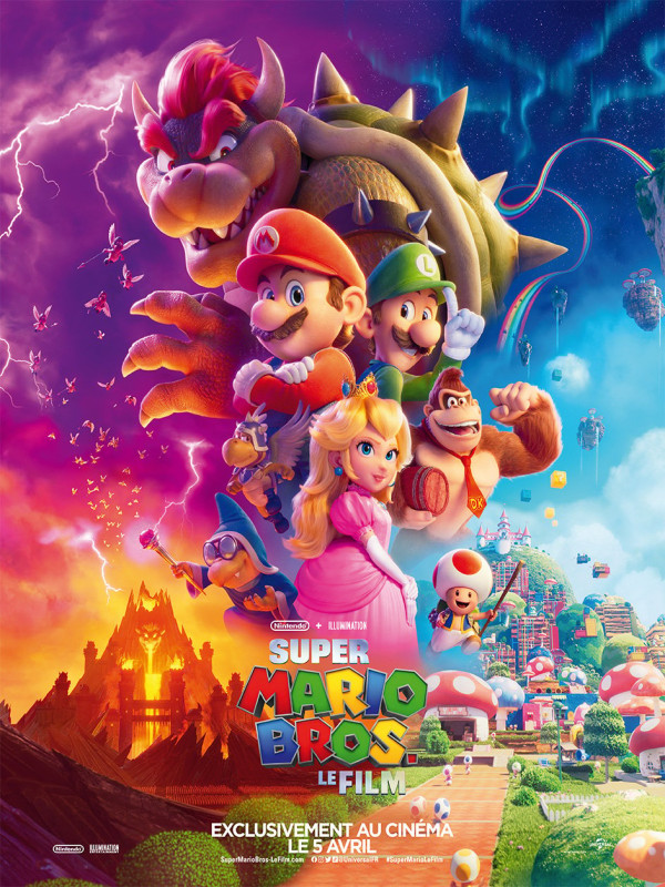 Poster du film Super Mario Bros, le film